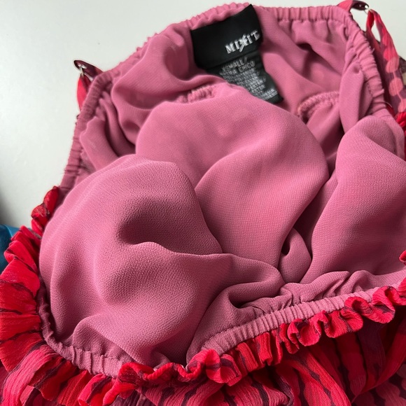 Mixit 100% Polyester Red Camisole Size XS Juniors - Picture 10 of 16